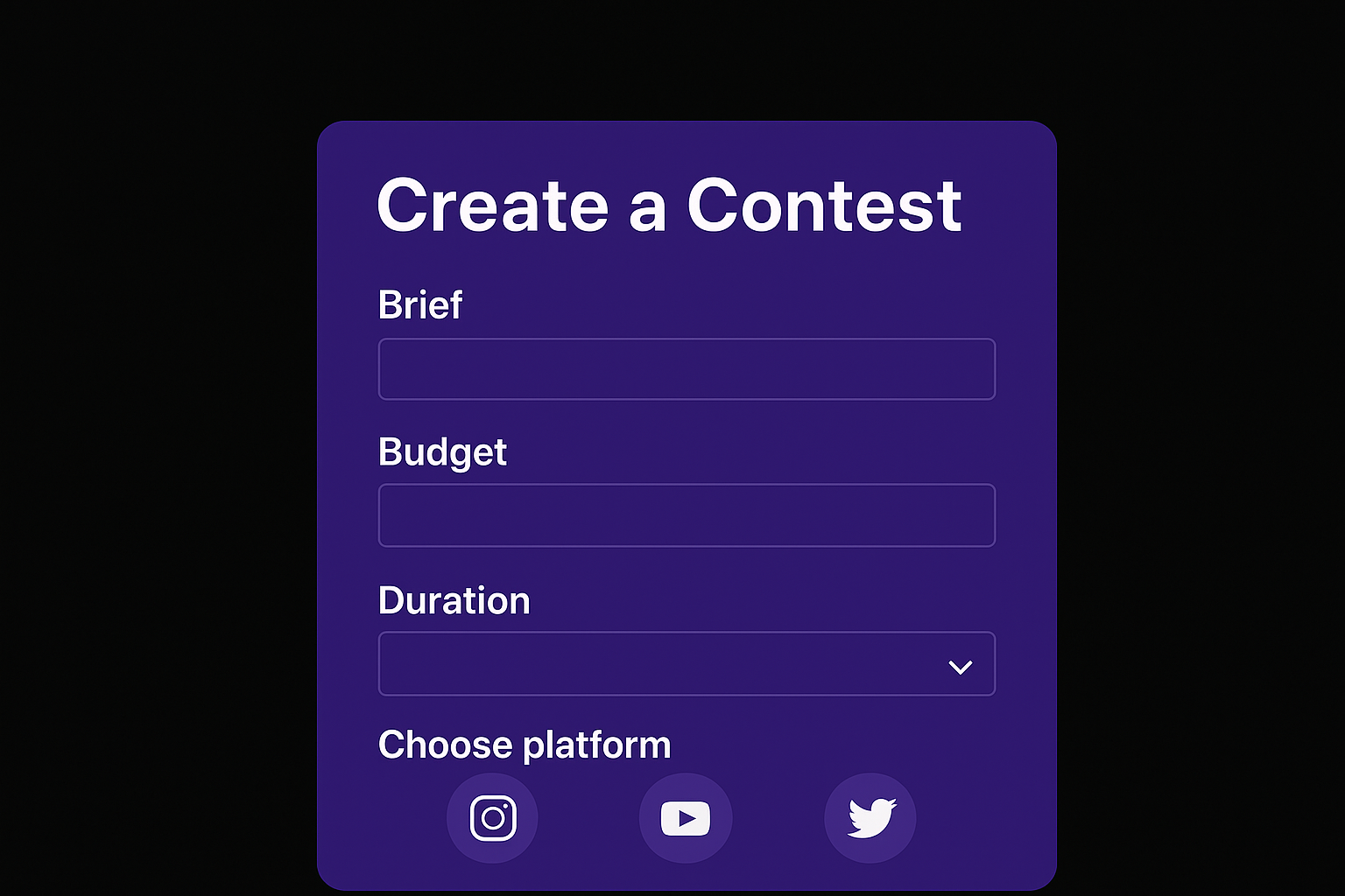 Create a Contest